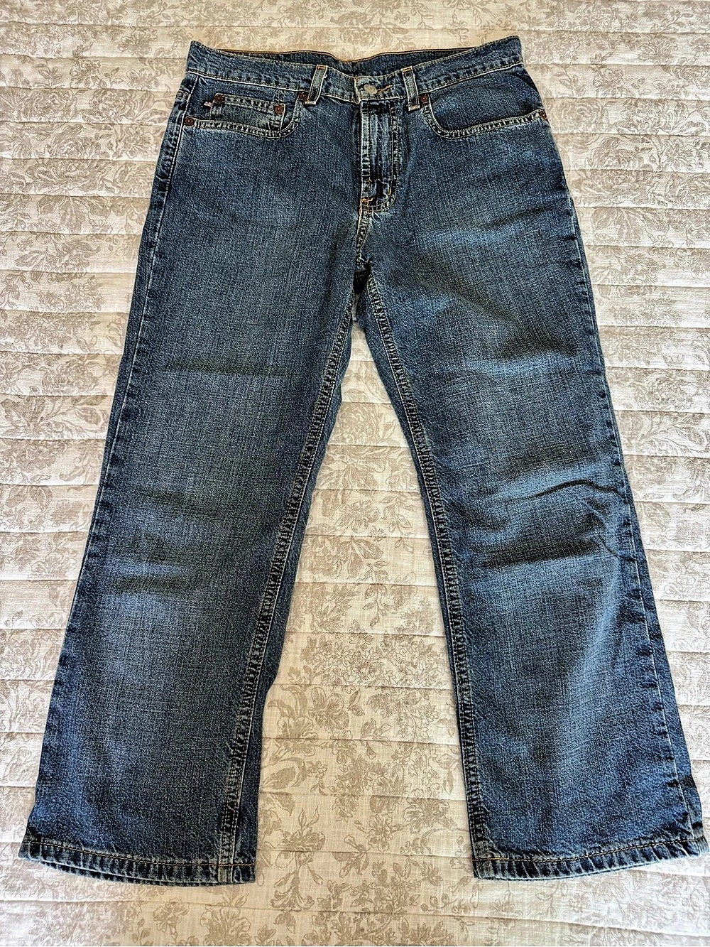 Polo Ralph Lauren Bootcut Cropped Jeans in Blue Size 6